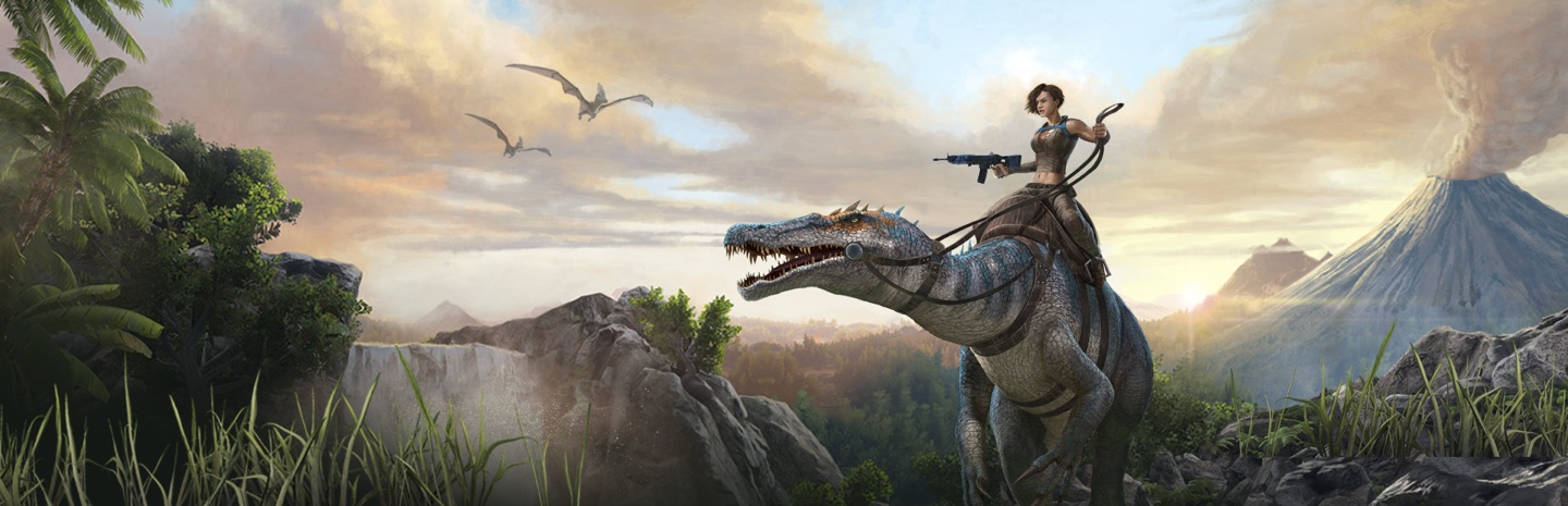 ARK: Survival Evolved key art