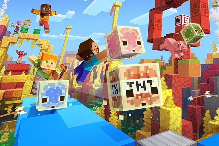 Minecraft Bedrock key art